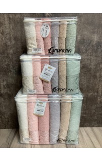 Полотенце KARACAN LINENS 6 шт хлопок (70*135)