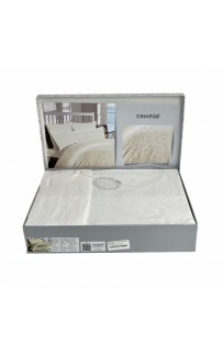 Постельное белье Karven жаккард семейный Damask Cream