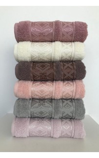 Полотенце Карвен Vip Cotton" Falfa " 70*140 1шт. махра Н 3185