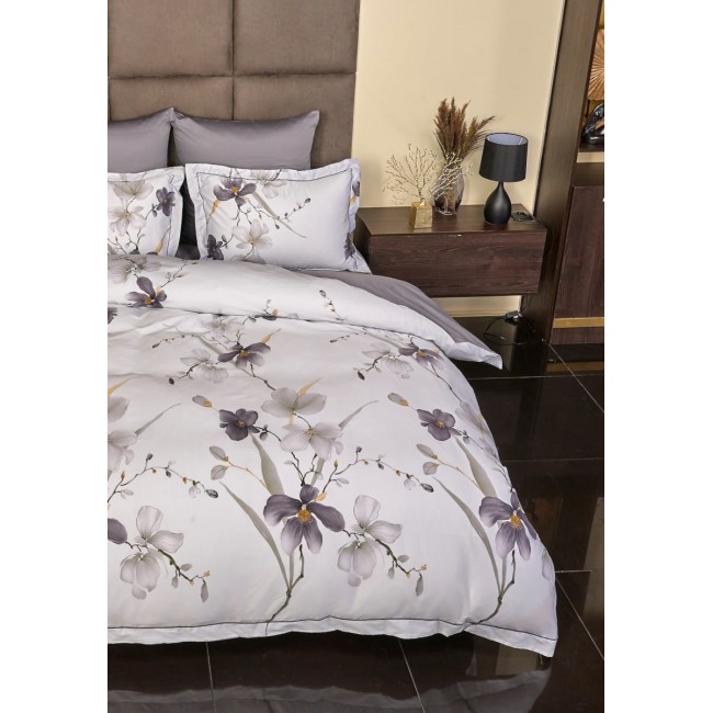 Постельное Белье Arya Exclusive 2 Сп. 200X220 Gardenia Серый, белый