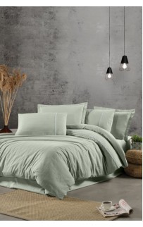 Постельное белье Arya Arya с эффектом Stone Washed 200x220 Minty